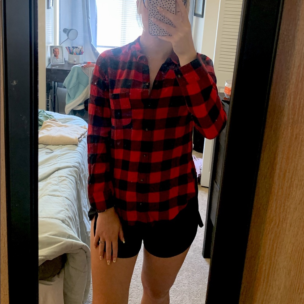 Hollister Buffalo Plaid Flannel